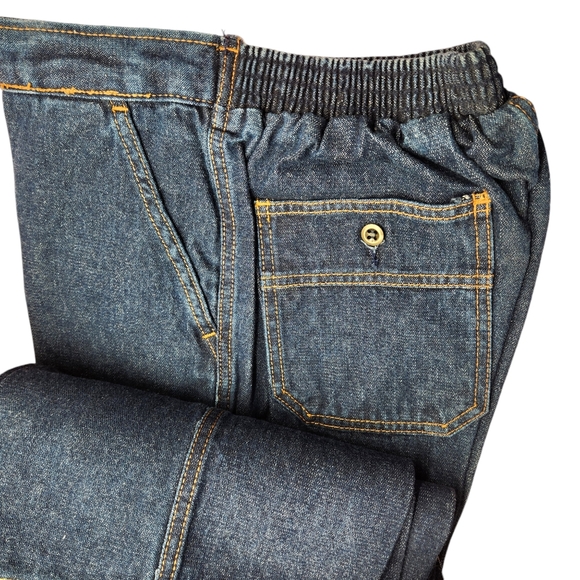 NwT Southern Bay for Mens Strechy Button 4 Pocket 100% Cotton Denim Jeans - Picture 4 of 8